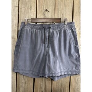 Bearbottom Shorts Mens Large Blue 5.5 Inseam Lounge Drawstring Stretch Athletic